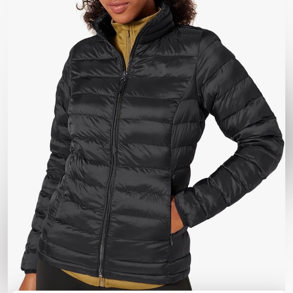 Champion Black Bubble Down Feather Filled Jacket,… - image 1